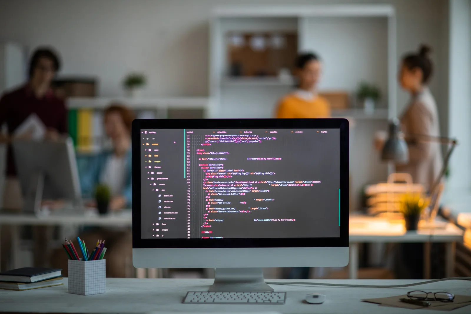 Website design and development services banner